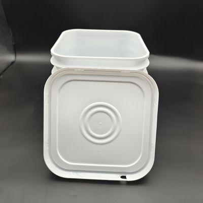 Chemische weerstand luchtdicht emmer vierkant plastic emmer met deksel voor opslagoplossingen