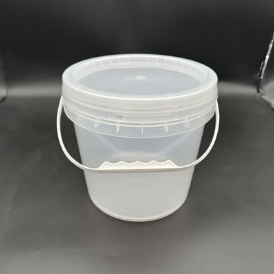 1L-25L doorzichtige plastic emmercontainers met een stressbestendig deksel