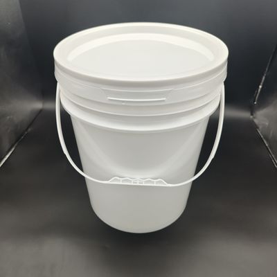 Afdichting 20 liter rond plastic emmer schermdrukken