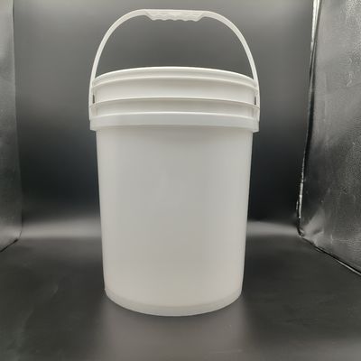 Huishoudelijk PP-plasticemmer Warmtebestendige PP-gebruiksemmer met deksel