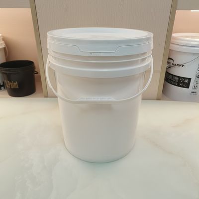 Landbouw PP materiaal 25 liter plastic emmer met deksel stapelbaar