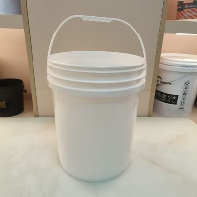 Landbouw PP materiaal 25 liter plastic emmer met deksel stapelbaar