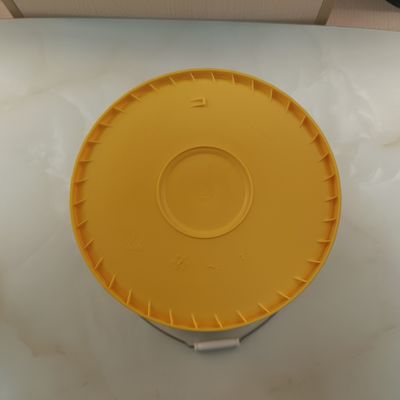 18L 4,8 Gallon 5 Gallon Plastic Verf Gele Emmer Hoogtemperatuurbestendige