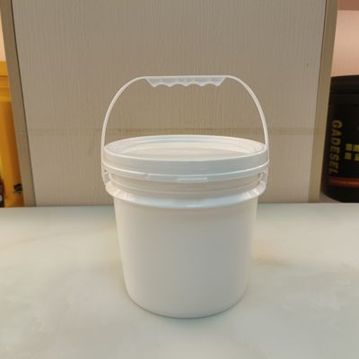 Aanpasbaar lekkagebestendige plastic speelgoed emmer Wit 5 gal emmer hittebestendig