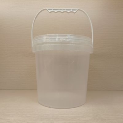 Polyethyleen Polypropyleen Duidelijke plastic drank emmers Corrosiebestendige