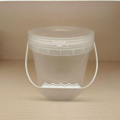 Polyethyleen Polypropyleen Duidelijke plastic drank emmers Corrosiebestendige