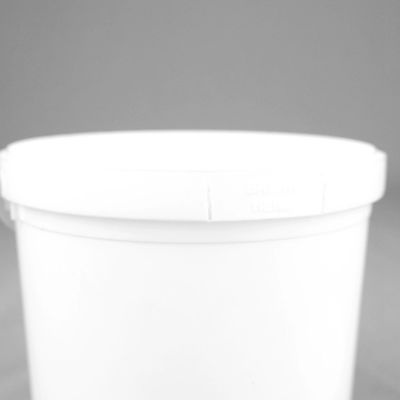 BPA-vrije plastic voedselemmer met schroef op het deksel ISO9001