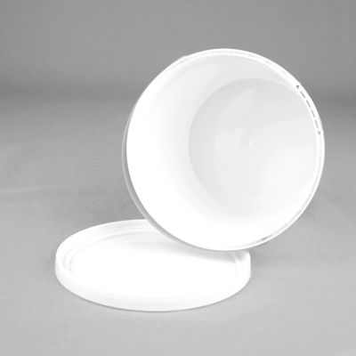 OEM ODM 1-25 liter witte voedselopslag emmers met schroef op de deksels