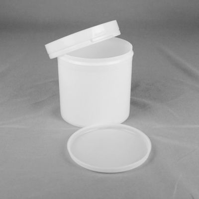 Opstapelbare plastic PP-voedselopslag emmers met deksel en handvat