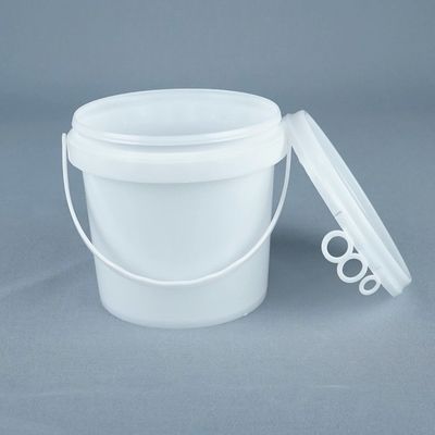 BPA-vrije plastic voedselemmer met schroef op het deksel ISO9001