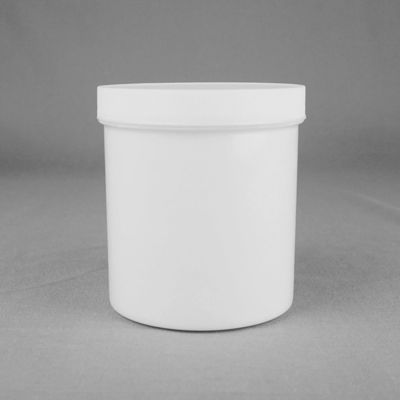 Keuken 20l witte plastic voedsel emmer met deksel stapelbaar