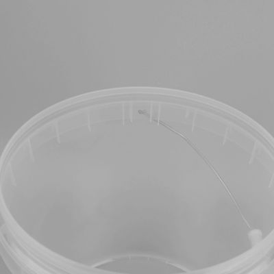 ISO9001 20l transparante plastic emmer met thermische overdracht