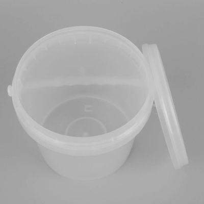 5 liter doorzichtig plastic emmer IML decoratie
