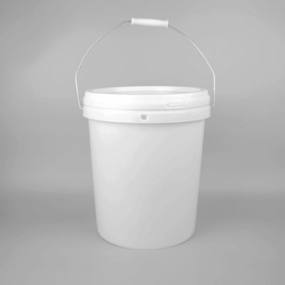 Metalen handvaten met voedselkwaliteitsemmer 5 liter schroef bovenemmer