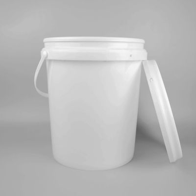 Metalen handvaten met voedselkwaliteitsemmer 5 liter schroef bovenemmer