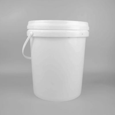 1L 2L 3L 4L 5L witte voedselkwaliteit metalen handvat transport emmer