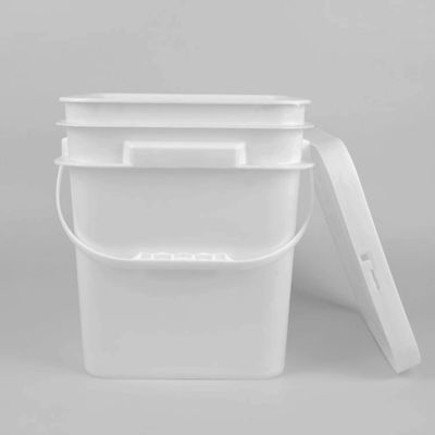 Leekproof Food Safe Storage 1~25L Witte voedsel emmer met Snap On deksel