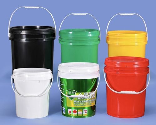 Anti-Aging 5 Gal 70mil Food Safe Bucket Wit met deksel