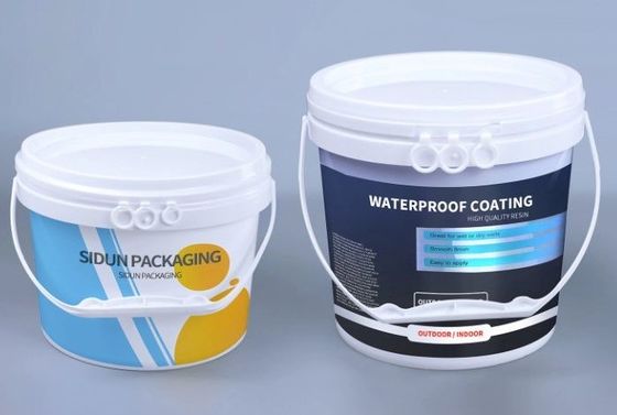 Recyclebare 20 liter kunststof verf emmer voor vloeibare verpakkingsoplossingen