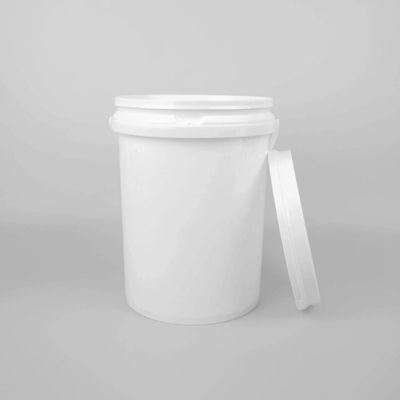 Leekproof herbruikbare grote ronde 1 liter plastic verf emmer met deksel