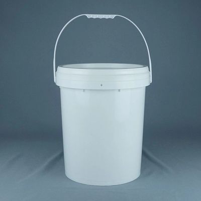Voedingsmiddelen Polyethyleen 5 Gallon Plastic Buckets White Bucket OEM ODM