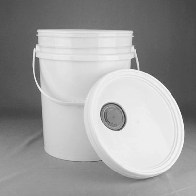 Recyclebaar voedsel veilig 5 gallon emmers witte 5 gal emmer OEM ODM