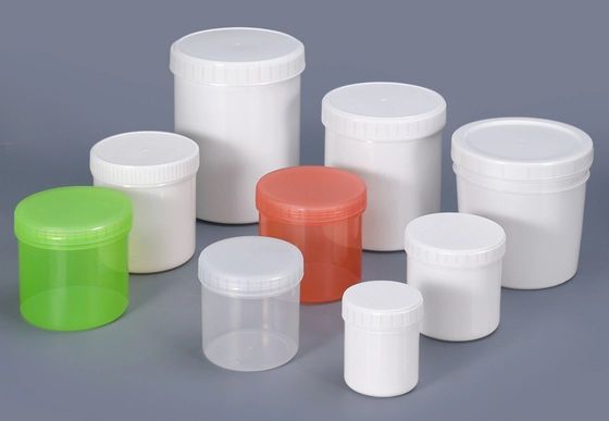 Ronde 10 liter emmers met deksels 2,5 pond voor chemisch reagens