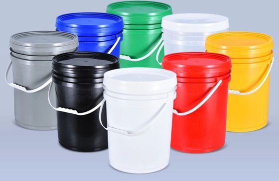 IML decoratie chemische emmer 5 gallon wit plastic emmer put corrosie