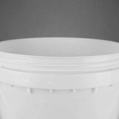 Custom logo 20l ronde plastic emmer met deksel corrosiebestendig