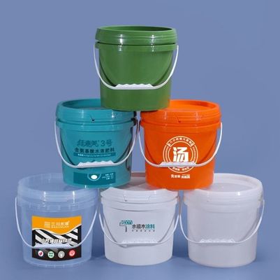 OEM ODM Kinders Plastic Toy Buckets met Cartoon Characters Design