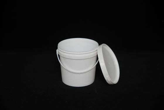 Metalen, met voedingsmiddelen bewerkte plastic emmers voor veilig opslaan in de vriezer in witte/andere kleuren