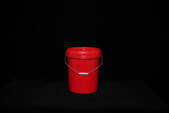 Ronde plastic emmer met afdichting voor opslagtoepassingen