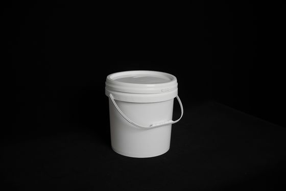5 liter plastic opslag emmer met handvat en deksel