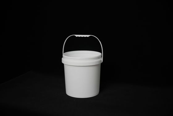 5 liter plastic opslag emmer met handvat en deksel