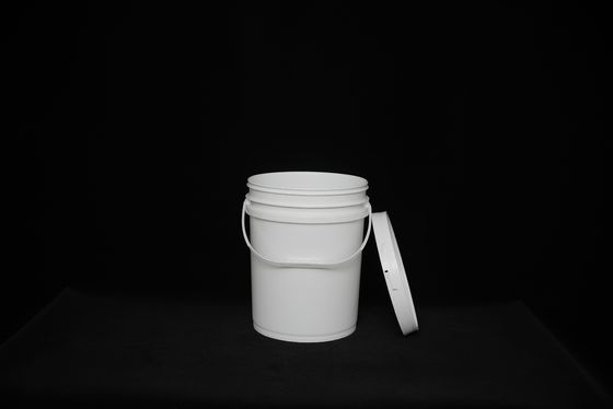 Gepersonaliseerde luchtdichte ronde plastic emmer met deksel