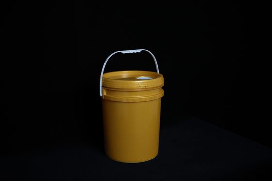 Voedingsmiddelenwitte PP plastic emmers Ronde vierkant vorm UV-bestand Recyclebaar voor veilige opslag met impact